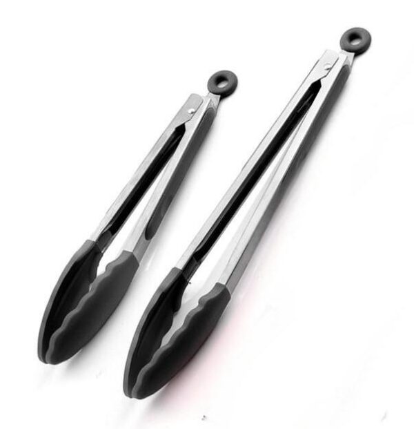 Heat-Resistant Silicone Kitchen Tongs