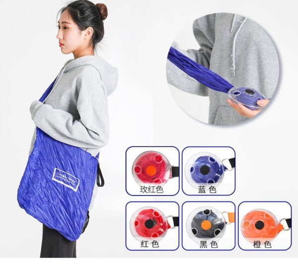Round Folding Shopping Bag