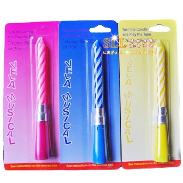 Musical Birthday Candles